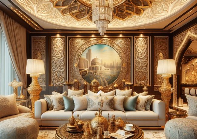 استمتع بجمال الفن الإماراتي للبيت للمفروشات. تصاميم فريدة تمزج بين التقاليد والحداثة. اكتشف أصالة الديكور الإماراتي.