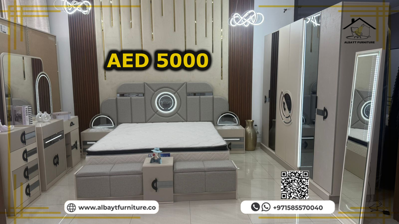 غرفة نوم Sofya | Sofya Bedroom Set