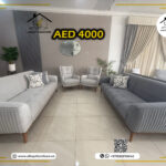 طقم كنب Grey Elegance | Grey Elegance Sofa Set