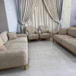 طقم كنب Beige Comfort | Beige Comfort Sofa Set