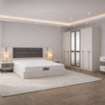 Turkish Bedroom Set Blue LB01 | Modern Bedroom Furniture UAE