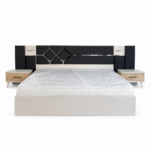 Turkish Bedroom Set Blue AZ01 | Modern Bedroom Furniture UAE - Image 2