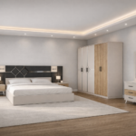 Turkish Bedroom Set Blue AZ01 | Modern Bedroom Furniture UAE