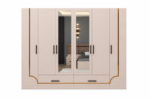 غرفة نوم تركية Zerrin – 5 قطع Zerrin Turkish Bedroom Set – 5 Pcs - Image 3